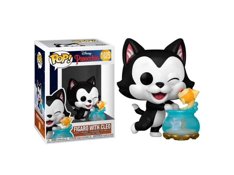 Funko pop disney pinocchio pinocho figaro besando a cleo 51540