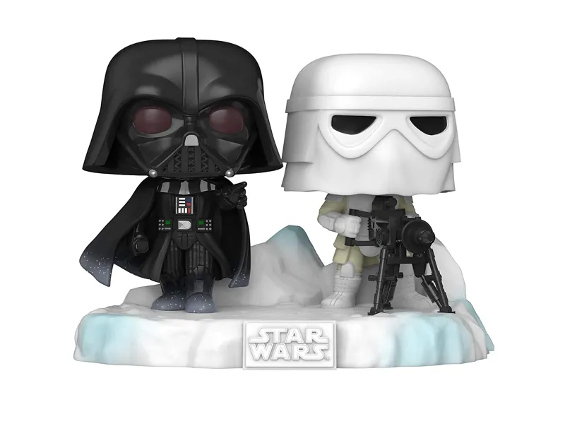 Funko pop deluxe star wars darth vader & stormtrooper diorama invernal exclusivo 46618