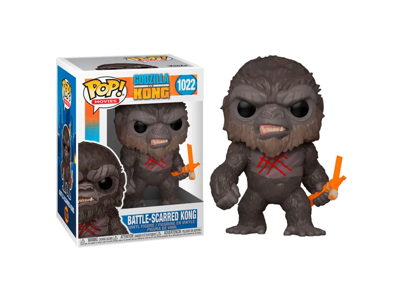 Funko pop cine godzilla vs kong kong herido 50954