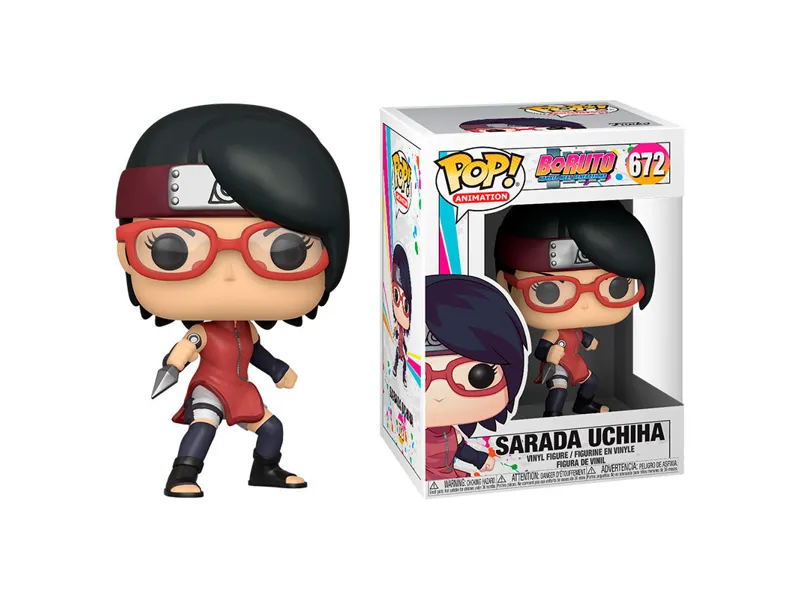 Funko pop animacion boruto sarada uchiha 45426