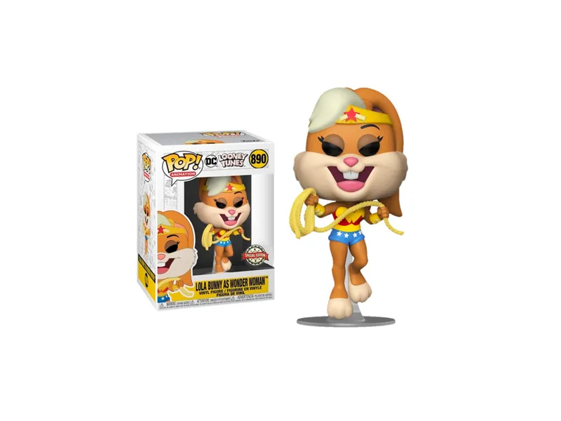 Funko pop looney tunes lola version wonder woman exclusivo 51735