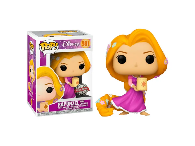 Funko pop disney enredados rapunzel con linterna exclusivo 50464