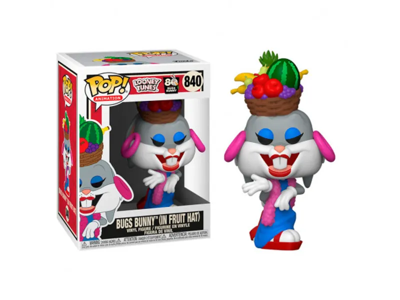 Funko pop looney tunes bugs bunny con fruta 49161