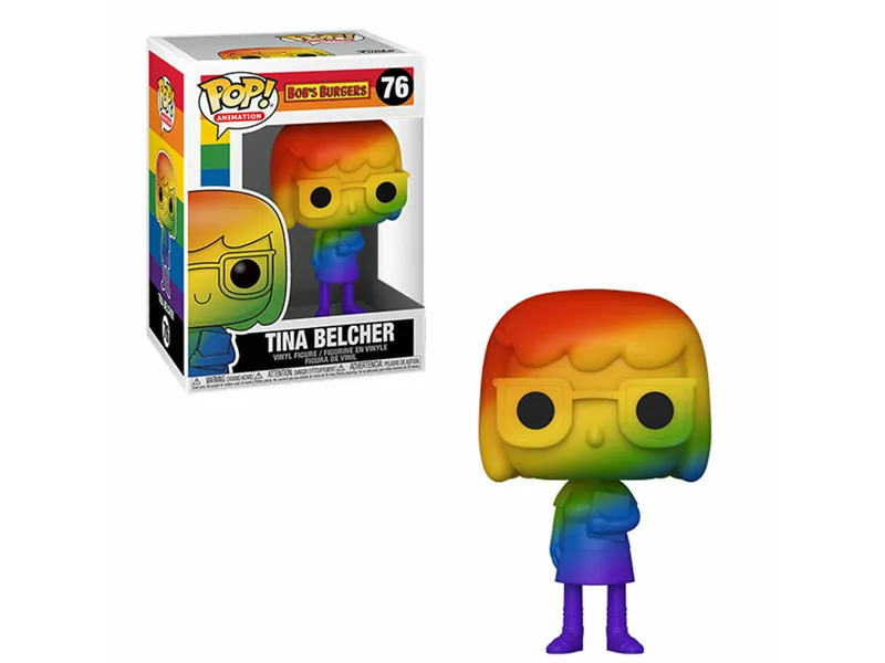 Funko pop animacion dia del orgullo tina belcher arcoiris 56981