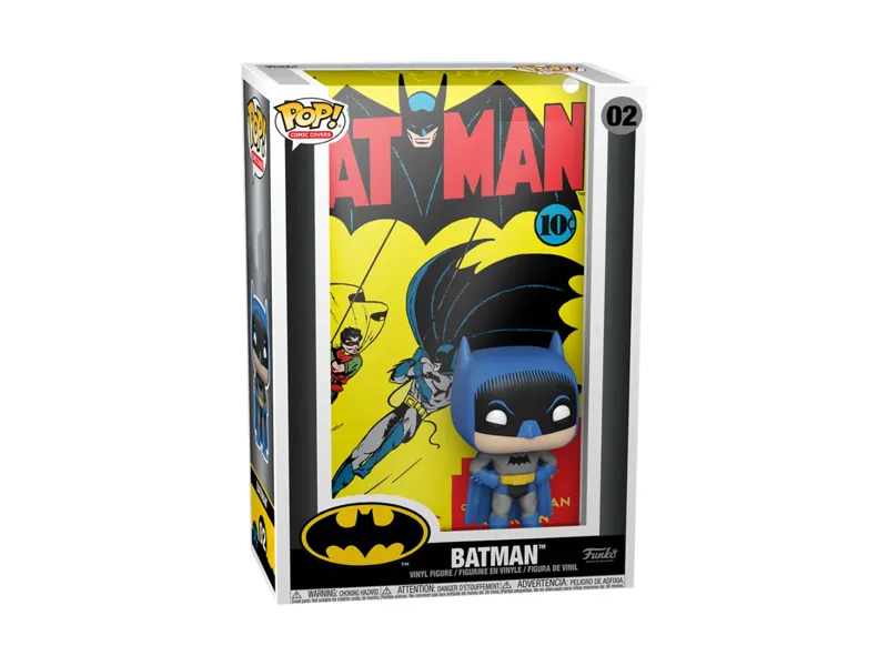 Funko pop dc comics batman con fondo diseño comic volumen 1 57411