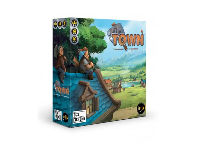 Juego de mesa little town construye tu pueblo