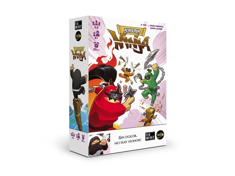 Juego de mesa de cartas academia ninja