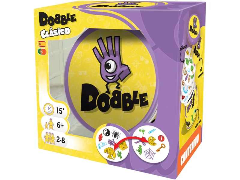 Juego de mesa asmodee dobble pegi 6