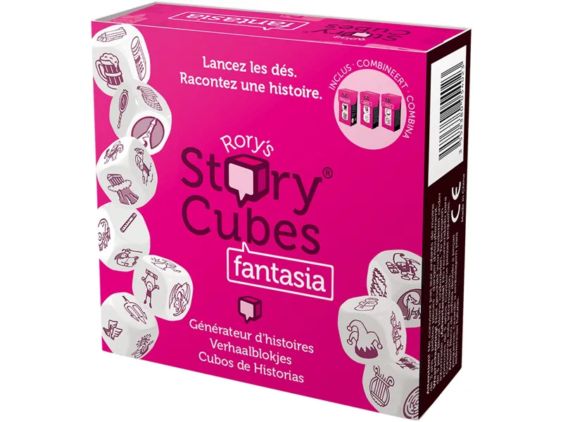 Juego de mesa asmodee story cubes fantasia pegi 8