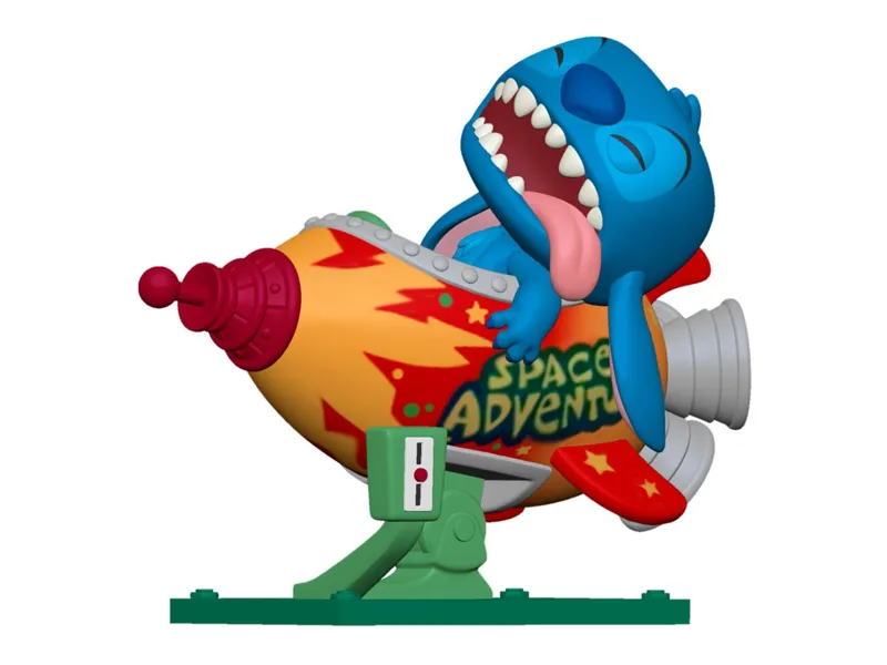 Funko pop rides disney lilo & stitch stitch en cohete 55620