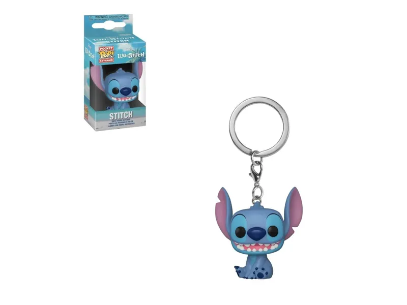 Funko pop keychain llavero disney lilo & stitch stitch sentado 55619