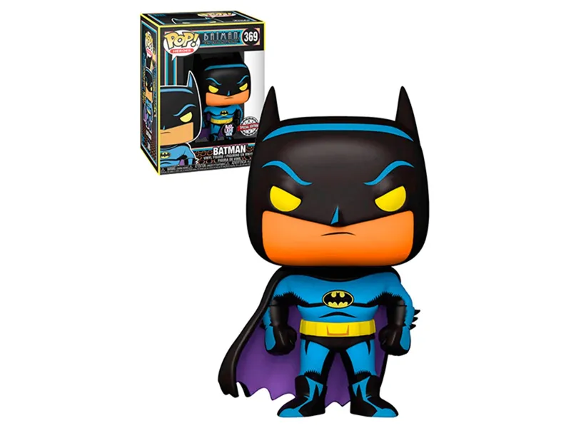 Funko pop dc black light batman multicolor 51725