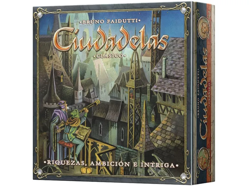 Juego de mesa asmodee ciudadelas clasico pegi 10