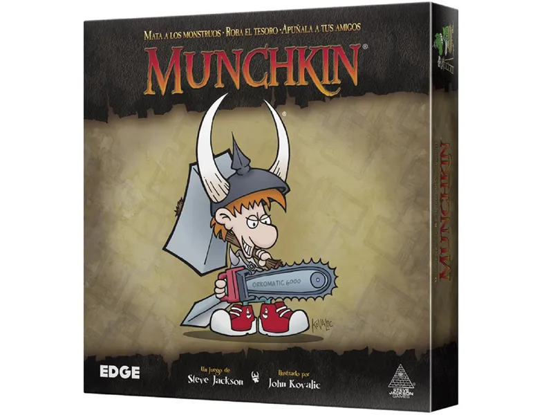 Juego de mesa asmodee munchkin pegi 10
