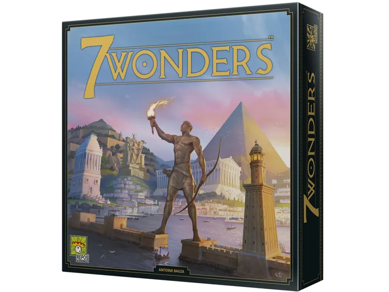 Juego de mesa asmodee 7 wonders nueva edicion pegi 10