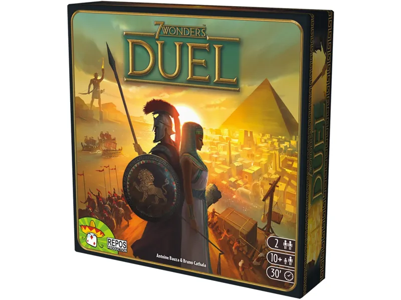 Juego de mesa asmodee 7 wonders: duel pegi 10