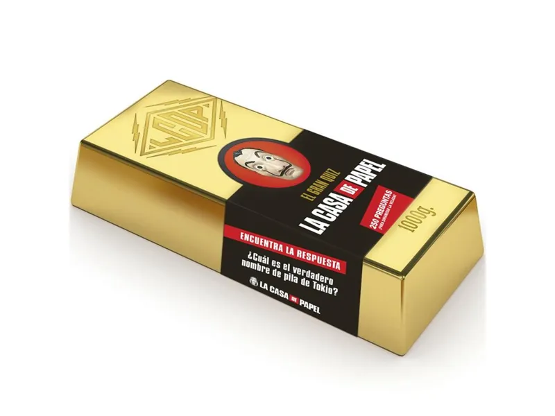 Juego de mesa asmodee la casa de papel: el gran quiz