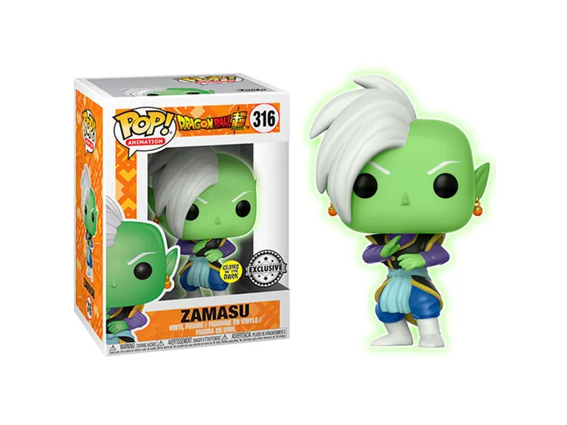 Funko pop dragon ball super zamasu glow in the dark brillo en la oscuridad exclusivo 26634