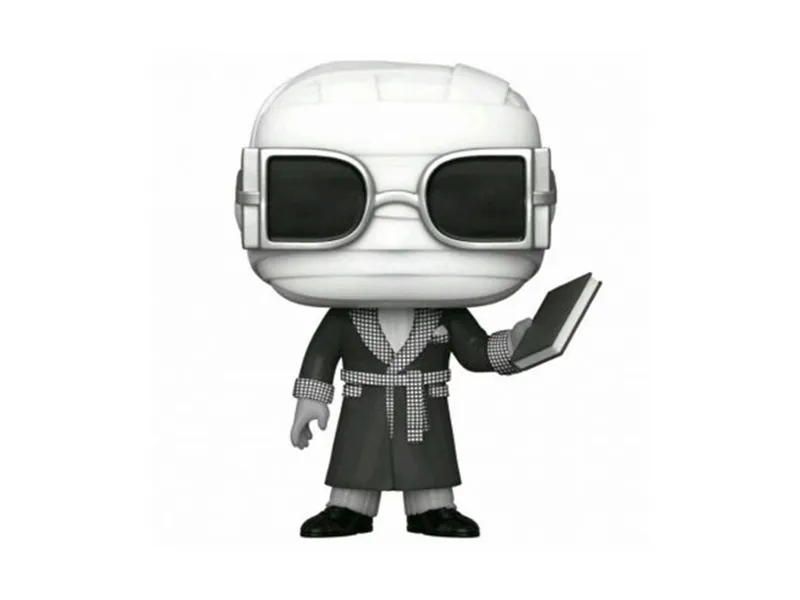 Funko pop universal studios monster hombre invisible black & white exclusivo 46856