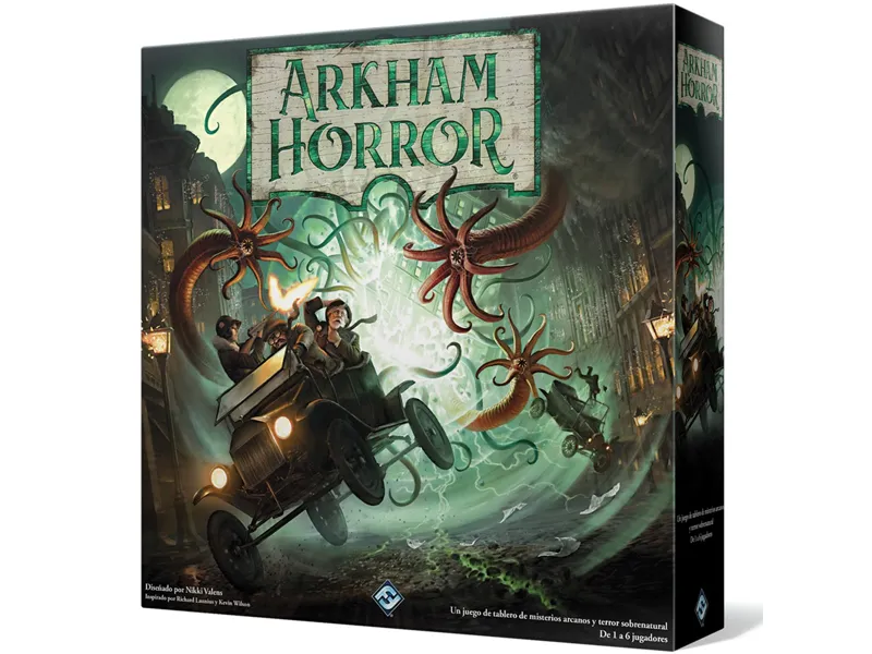 Juego de mesa asmodee arkham horror 3ª edicion pegi 14