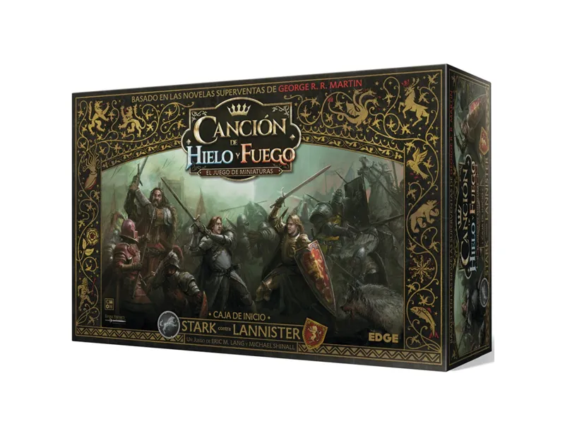 Juego de mesa asmodee cancion de hielo y fuego: juego de miniaturas pegi 14