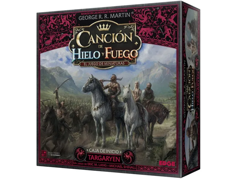 Juego de mesa asmodee cancion de hielo y fuego: targaryen pegi 14