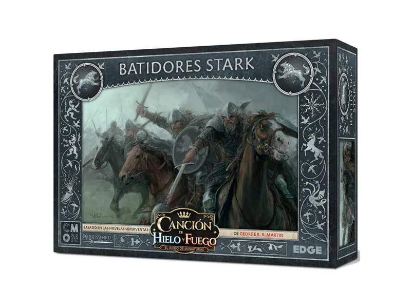 Juego de mesa asmodee cancion de hielo y fuego: batidores stark pegi 14