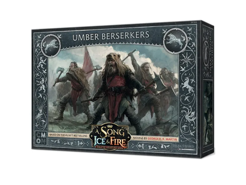 Juego de mesa asmodee cancion de hielo y fuego: berserkers umber pegi 14