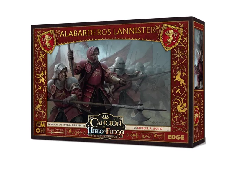 Juego de mesa asmodee cancion de hielo y fuego: alabarderos lannister pegi 14