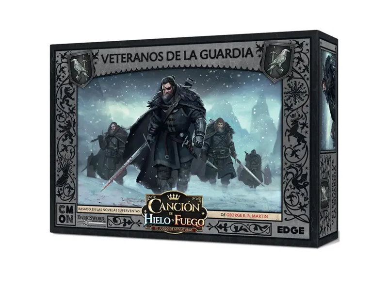 Juego de mesa asmodee cancion de hielo y fuego: veteranos de la guardia pegi 14