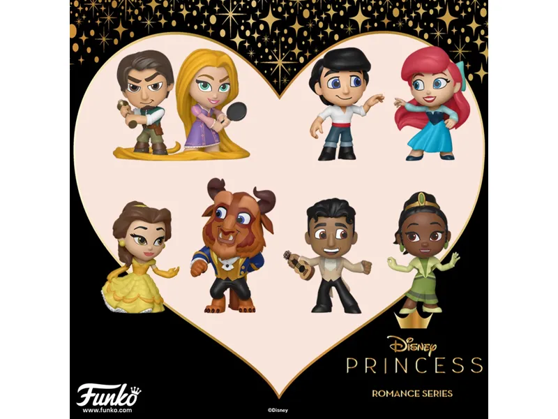 Mistery mini disney royal romance enredados flynn & rapunzel pack 2