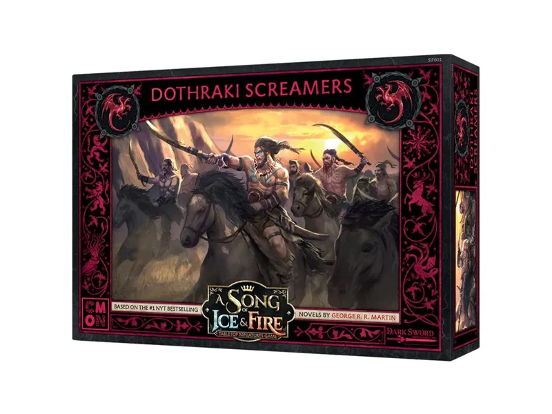 Juego de mesa asmodee cancion de hielo y fuego: aulladores dothraki pegi 14