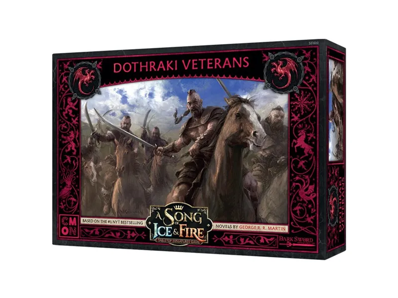 Juego de mesa asmodee cancion de hielo y fuego: veteranos dothraki pegi 14