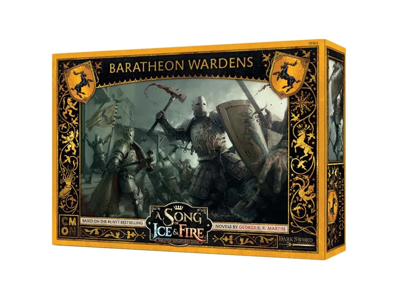Juego de mesa asmodee cancion de hielo y fuego: guardianes baratheon pegi 14
