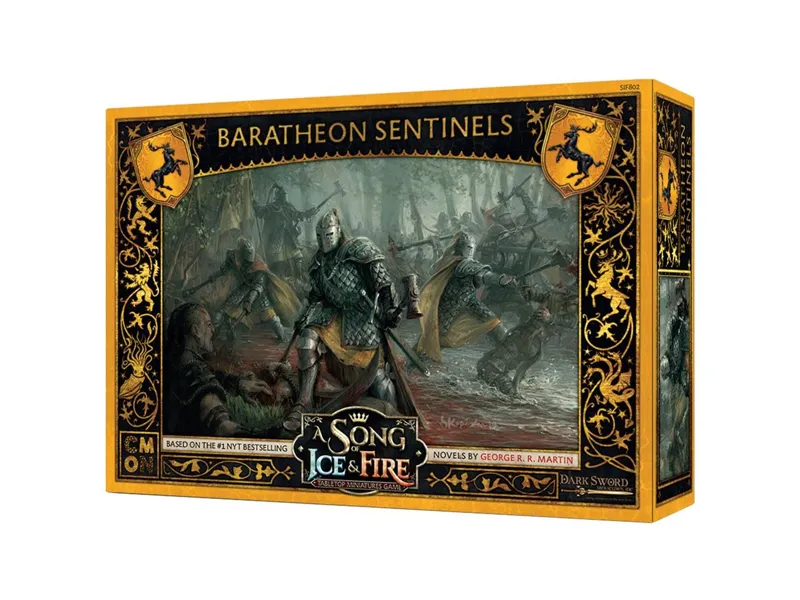 Juego de mesa asmodee cancion de hielo y fuego: centinelas baratheon pegi 14