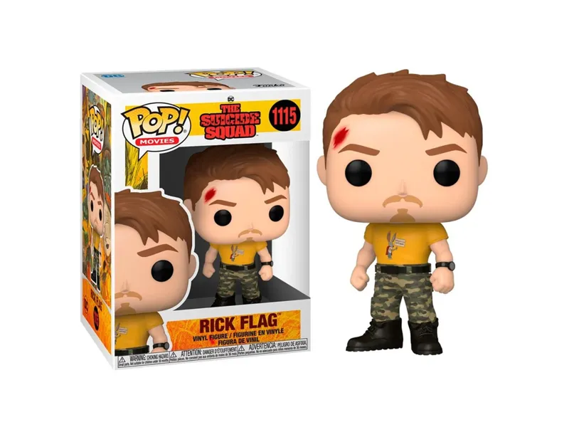 Funko pop dc comics escuadron suicida rick flag 56020