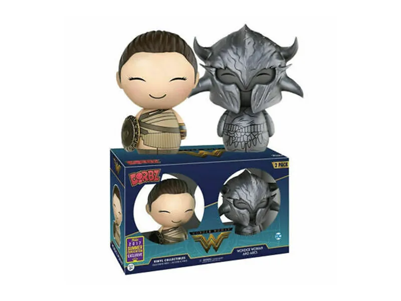 Funko dorbz dc comics wonder woman pack 2 wonder woman & ares edicion limitada