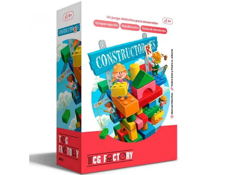 Juego de mesa didactico par aniños constructores pegi 6