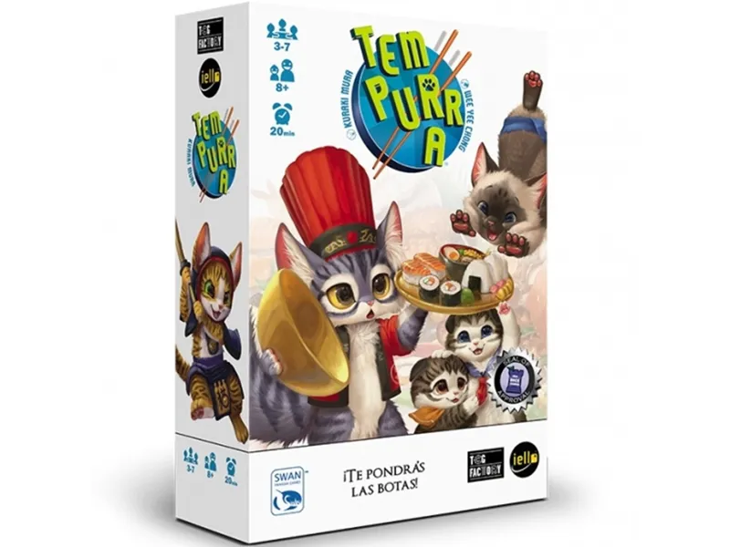 Juego de cartas tempurra