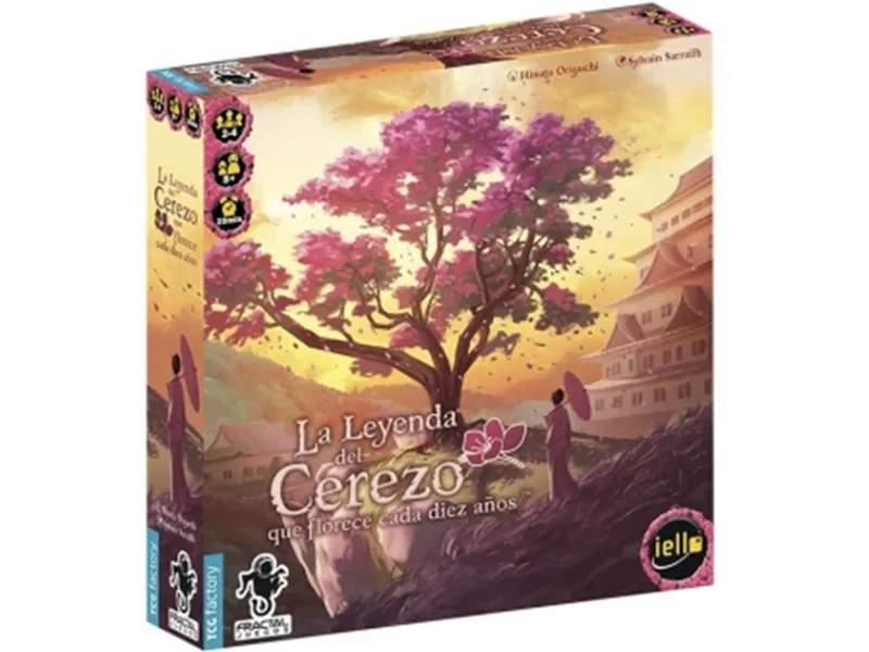 Juego de mesa la leyenda del cerezo que florece cada 10 añoz (cherry tree) en español