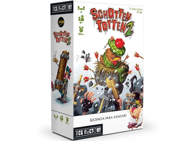 Juego de cartas schotten totten 2 en español