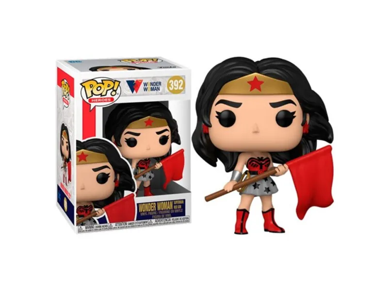 Funko pop dc wonder woman 80th superman red son wonder woman 54976