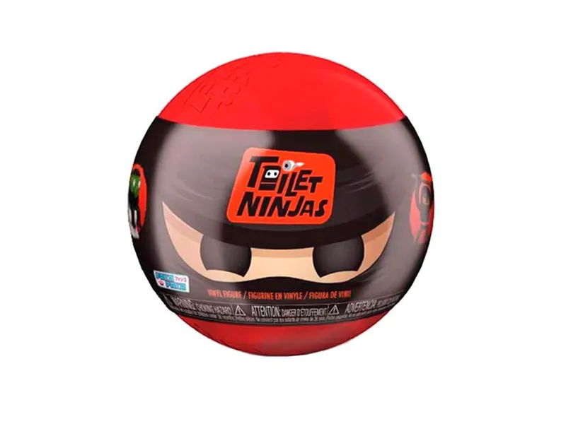 Capsula funko toilet ninjas paka paka 1 unidad 48586