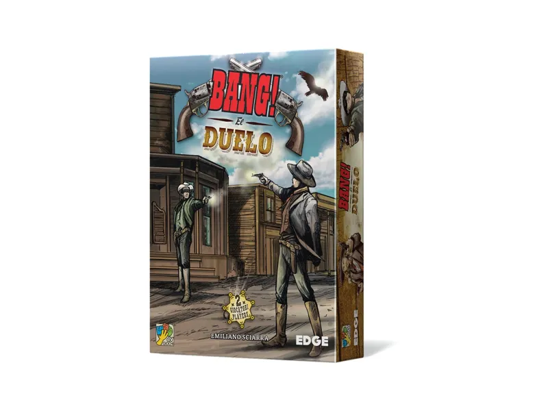 Juego de mesa asmodee bang el duelo pegi 8