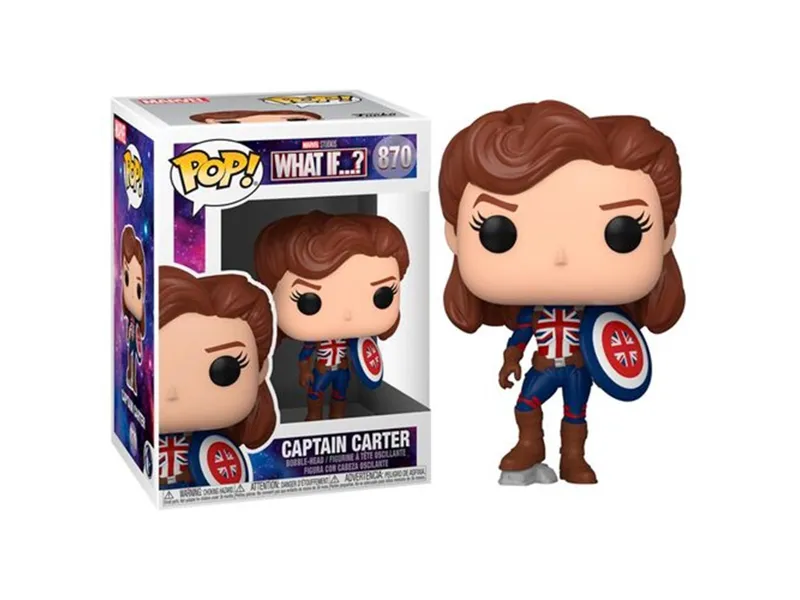 Funko pop marvel what if capitana carter 55811