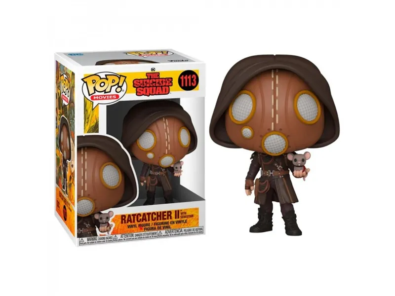 Funko pop dc comics escuadron suicida ratcatcher ii con sebastian 56018