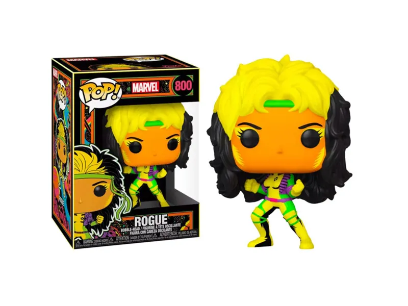 Funko pop marvel black light rogue multicolor exclusivo 55164