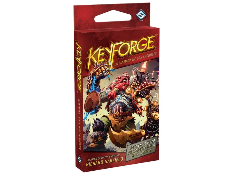Juego de mesa keyforge la llamada de los arcontes mazo pegi 14