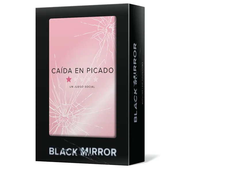 Juego de mesa black mirror caida en picado pegi 13