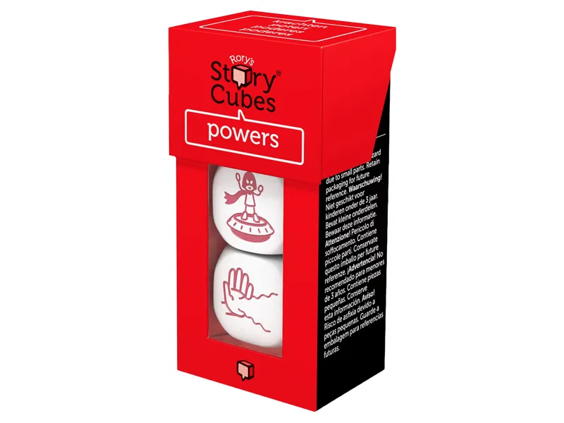 Juego de mesa story cubes ml poderes pegi 8